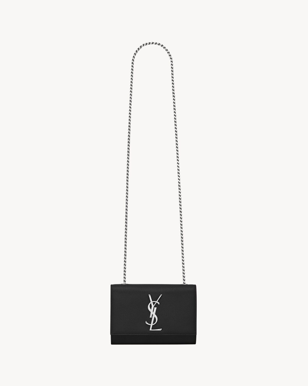YSL Kate Small in Grain De Poudre Embossed Leather - Image 1